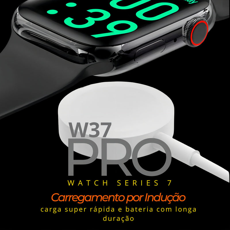 Smartwatch Watch 7 Pro Exclusivo Com Bumper  pulseira Sport Silicone