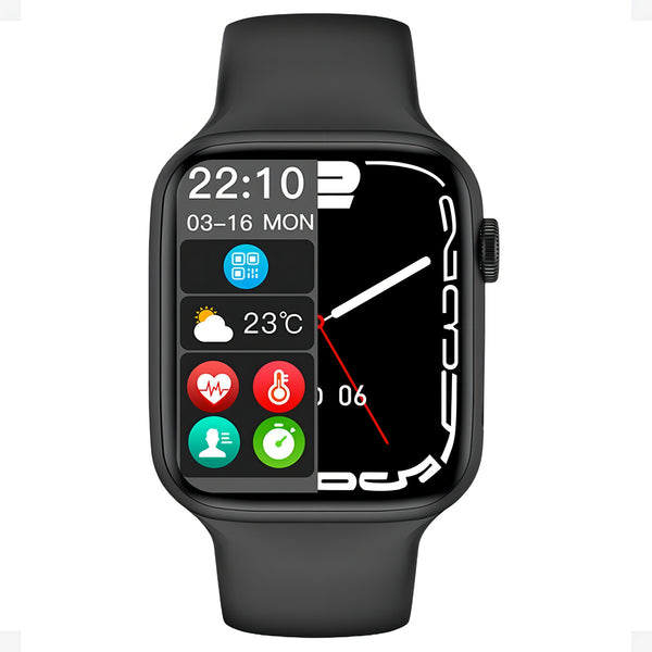 Smartwatch Watch 7 Pro Exclusivo Com Bumper  pulseira Sport Silicone