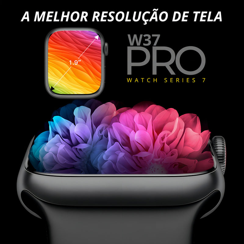 Smartwatch Watch 7 Pro Exclusivo Com Bumper  pulseira Sport Silicone