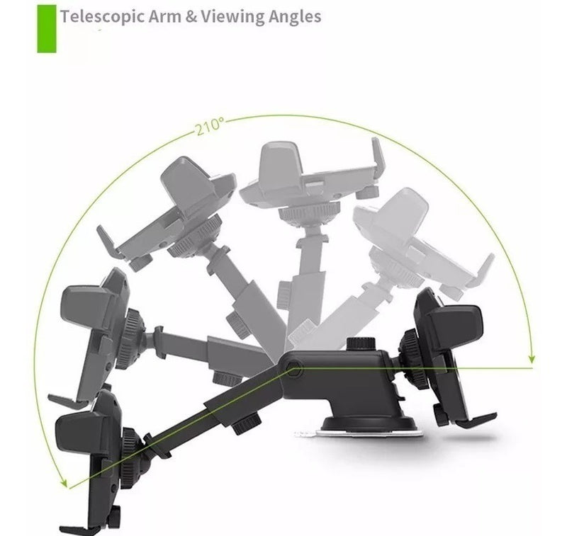 Suporte Celular Veicular Carro Ventosa Automatico Painel