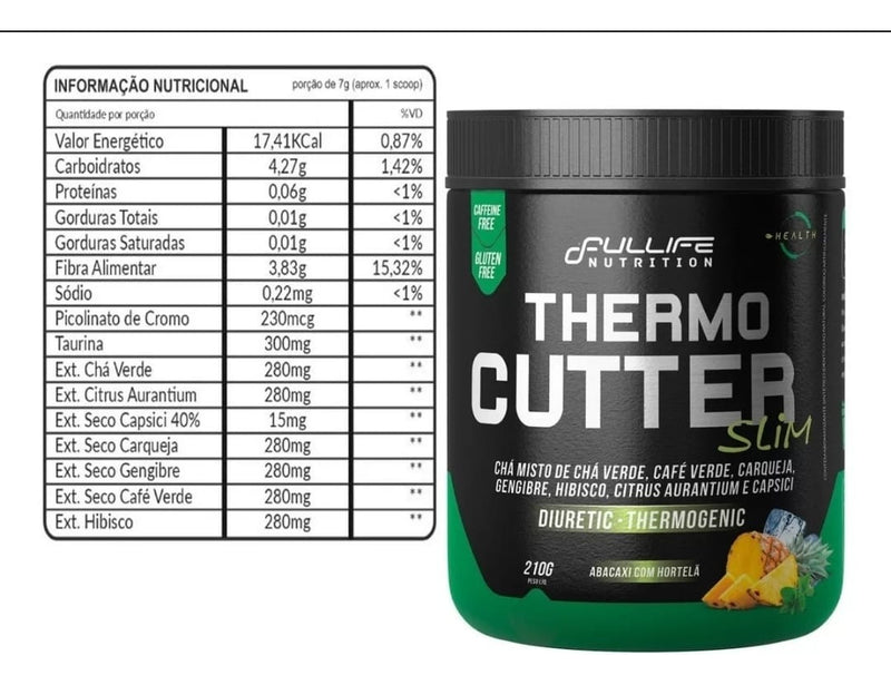 Termogênico Thermo Cutter Slim Fullife Nutrition 210g