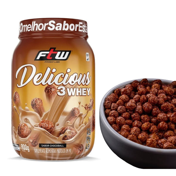 Whey Deliciuos 3w FTW 900g