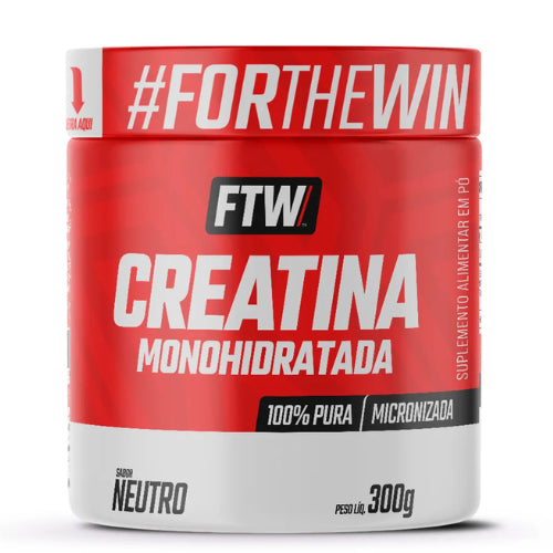 Creatina Monohidratada 100% Pura 300G - FTW