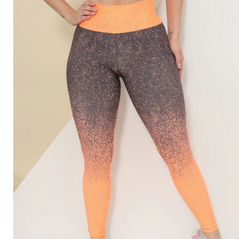 Calça Legging Degrade Academia Fitness importada