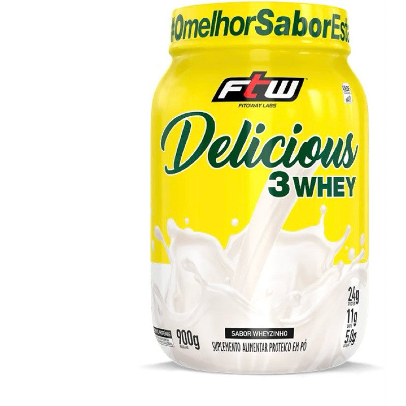 Whey Deliciuos 3w FTW 900g