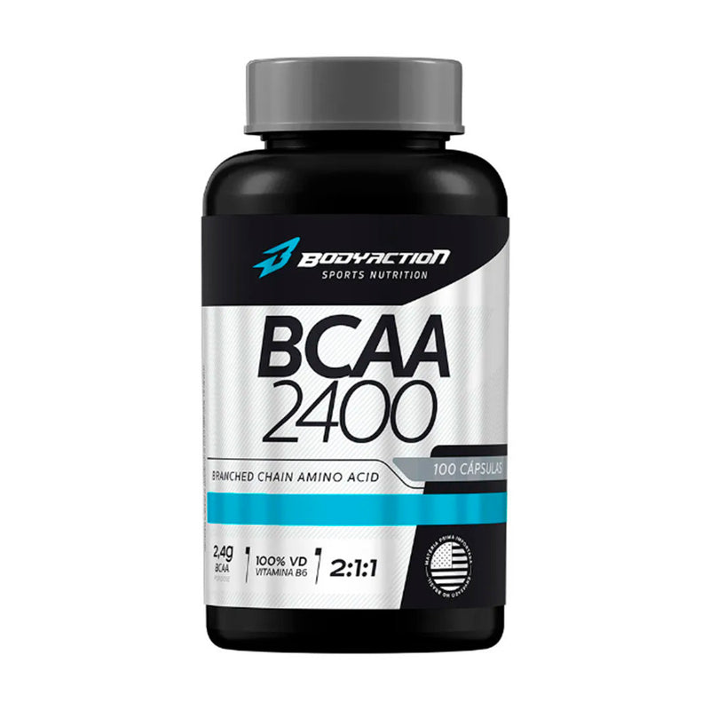 Bcaa Ultra Intensive 100 Cápsulas - Body Action