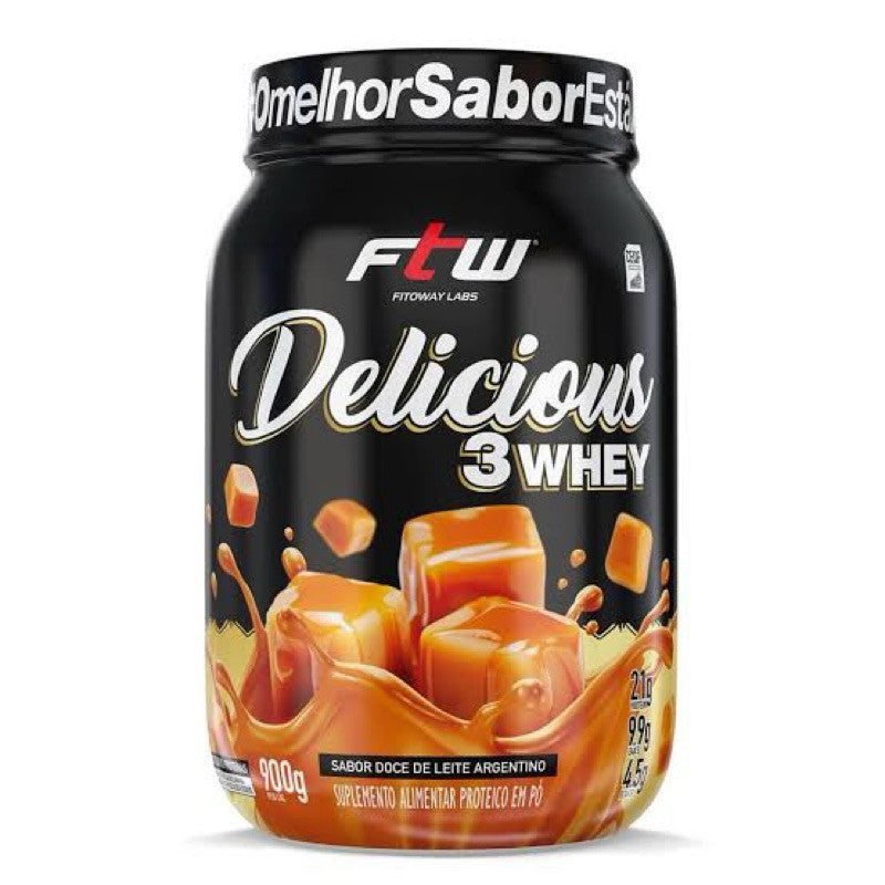 Whey Deliciuos 3w FTW 900g