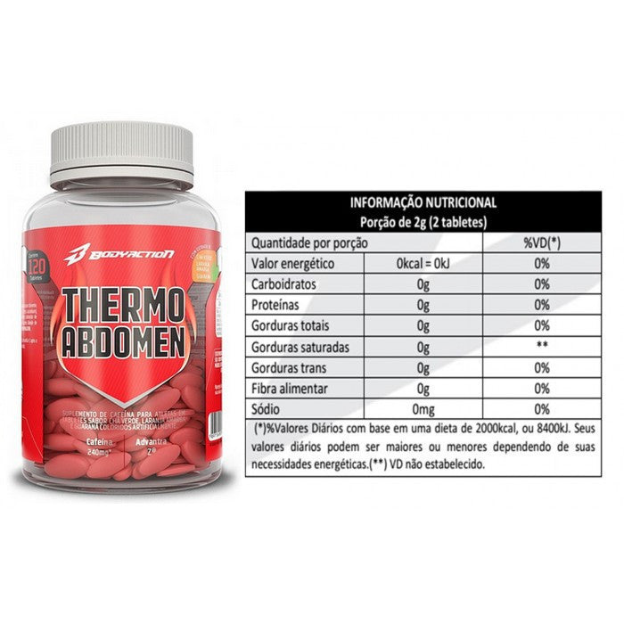 Thermo Abdomen 60 Tabs - Bodyaction