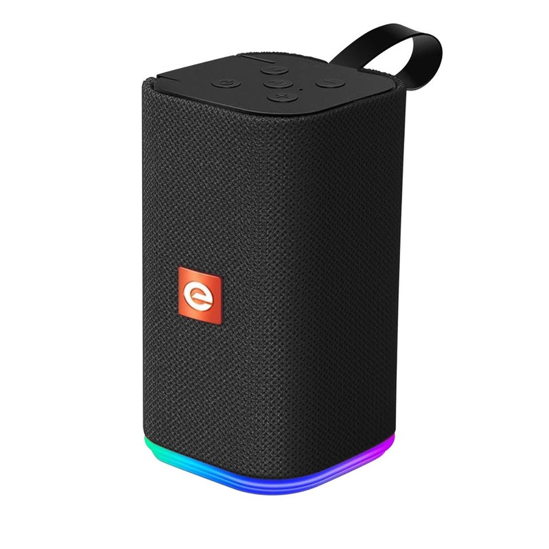 Caixa Caixinha de Som Bluetooth com Rádio FM LED RGB